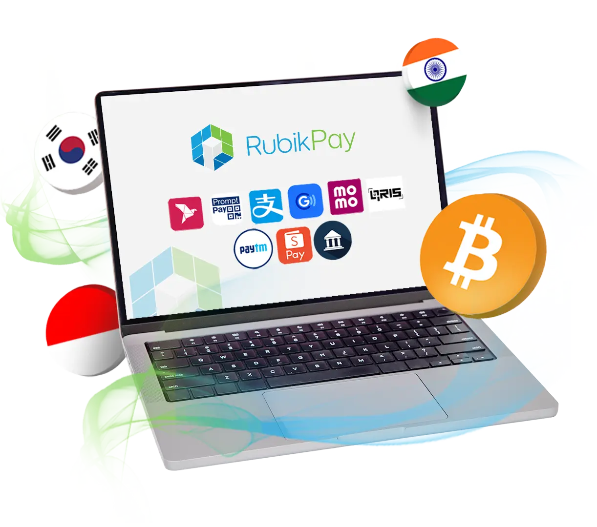 rubikpay in laptop